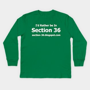 RBI Section 36 Print Kids Long Sleeve T-Shirt